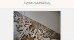 Desktop Screenshot of constancemcbride.com